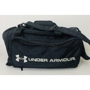 Under Armour UA Duffle Gym Sports Bag Black Large 22 Inches with Shoulder Strap
